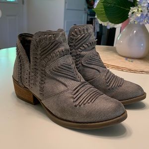 Grey Ankle Booties